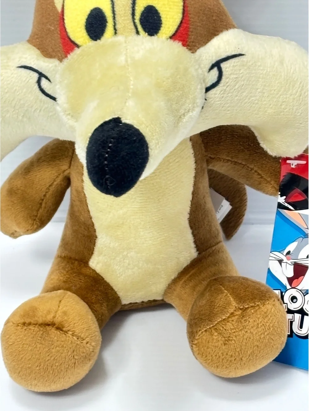 Looney Tunes Wile E. Coyote Plush Toy with Original Tag, Approximately 9 Inches
